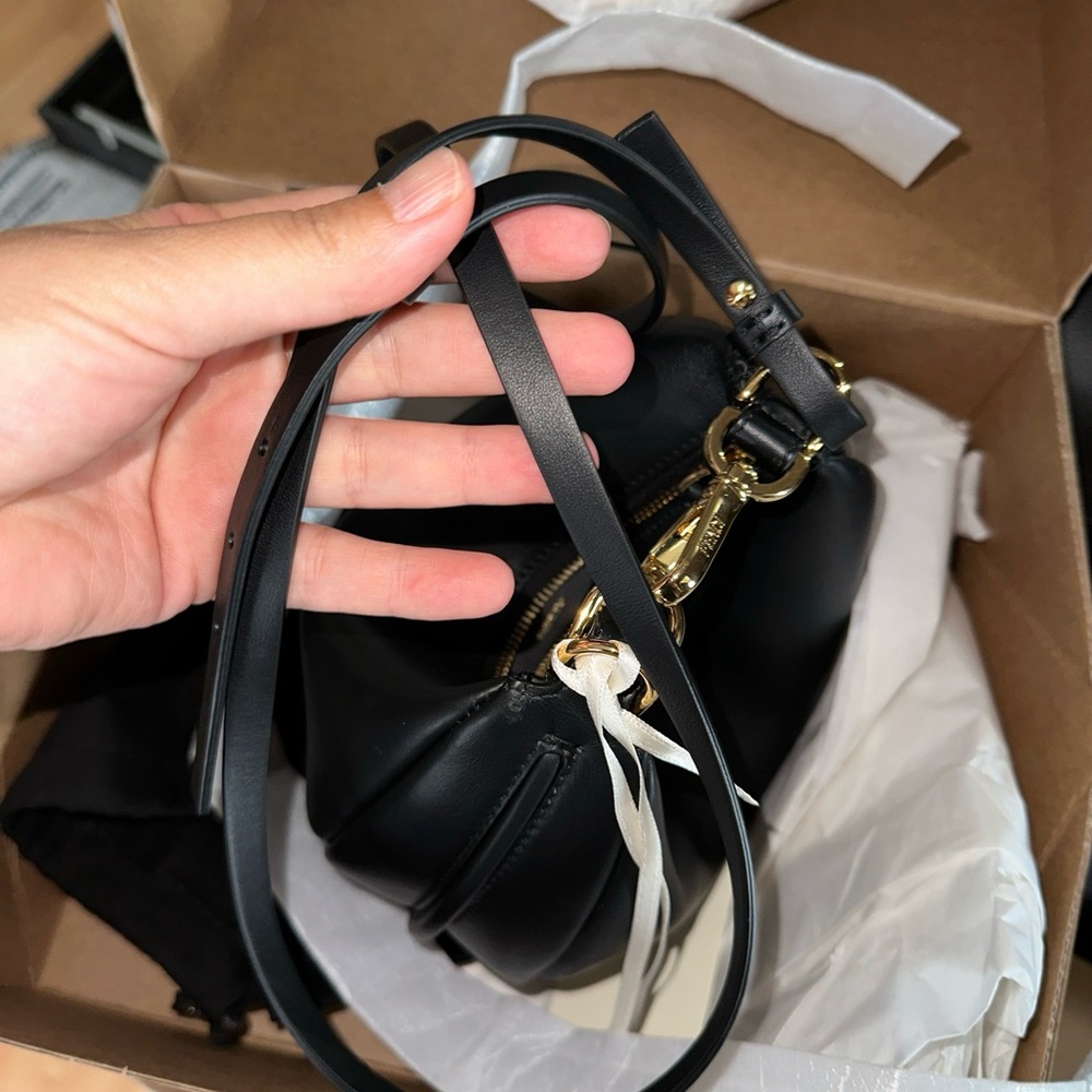Fendi fensigraphy mini crossbody NWB black - Picture 4 of 16